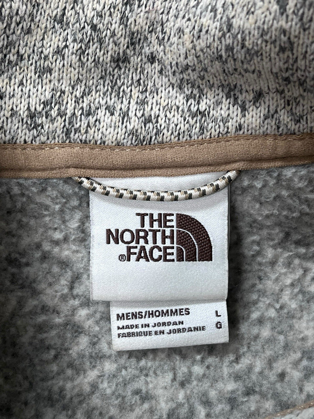 THE NORTH FACE Men’s Gordon Lyons Classic Full-Zip Vest L Beige thumbnail 3