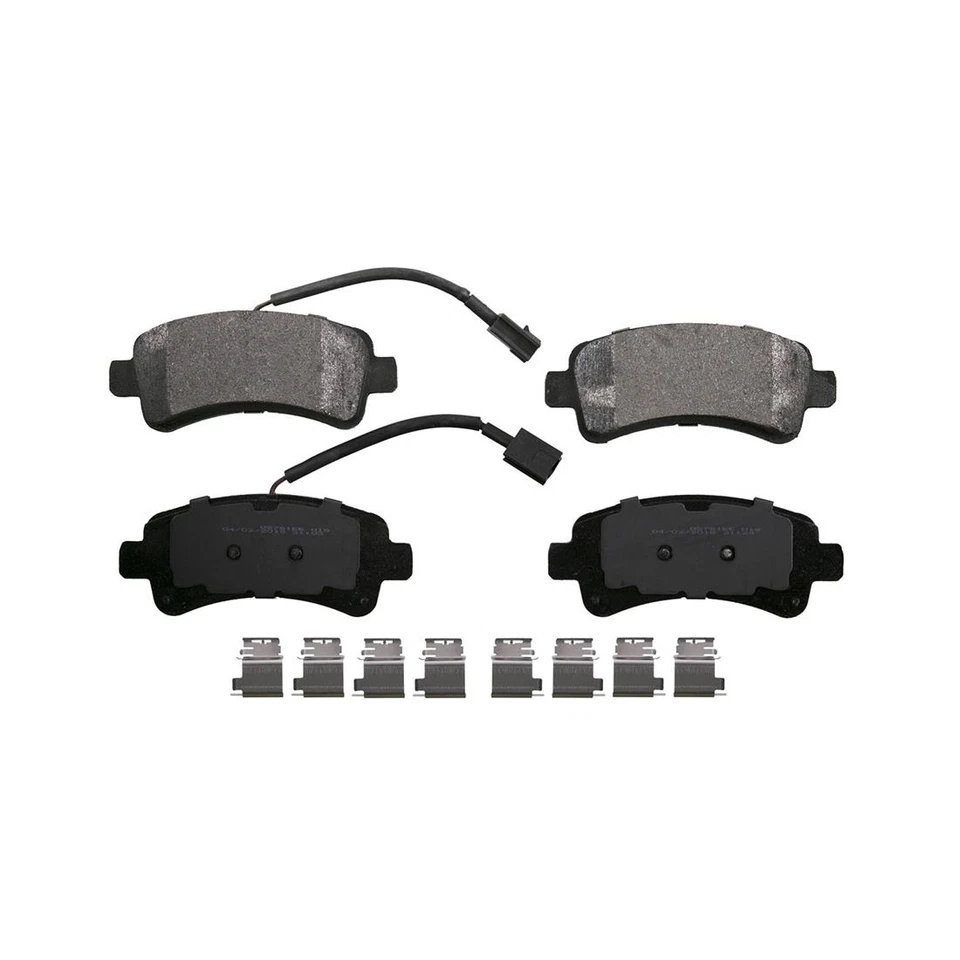 Pastilhas de freio a disco dianteiras traseiras para 2016 Ram ProMaster 1500 - Imagem 3 de 4