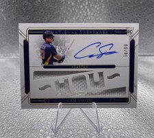 2025 Panini National Treasures Die-Cut Material Signatures Cam Smith #DC-CSM /99