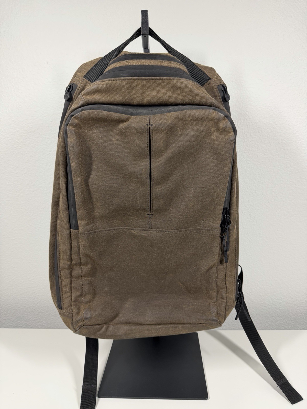 Triple Aught Design Axiom S2 WX Backpack Waxed Canvas Dark Oak EUC!