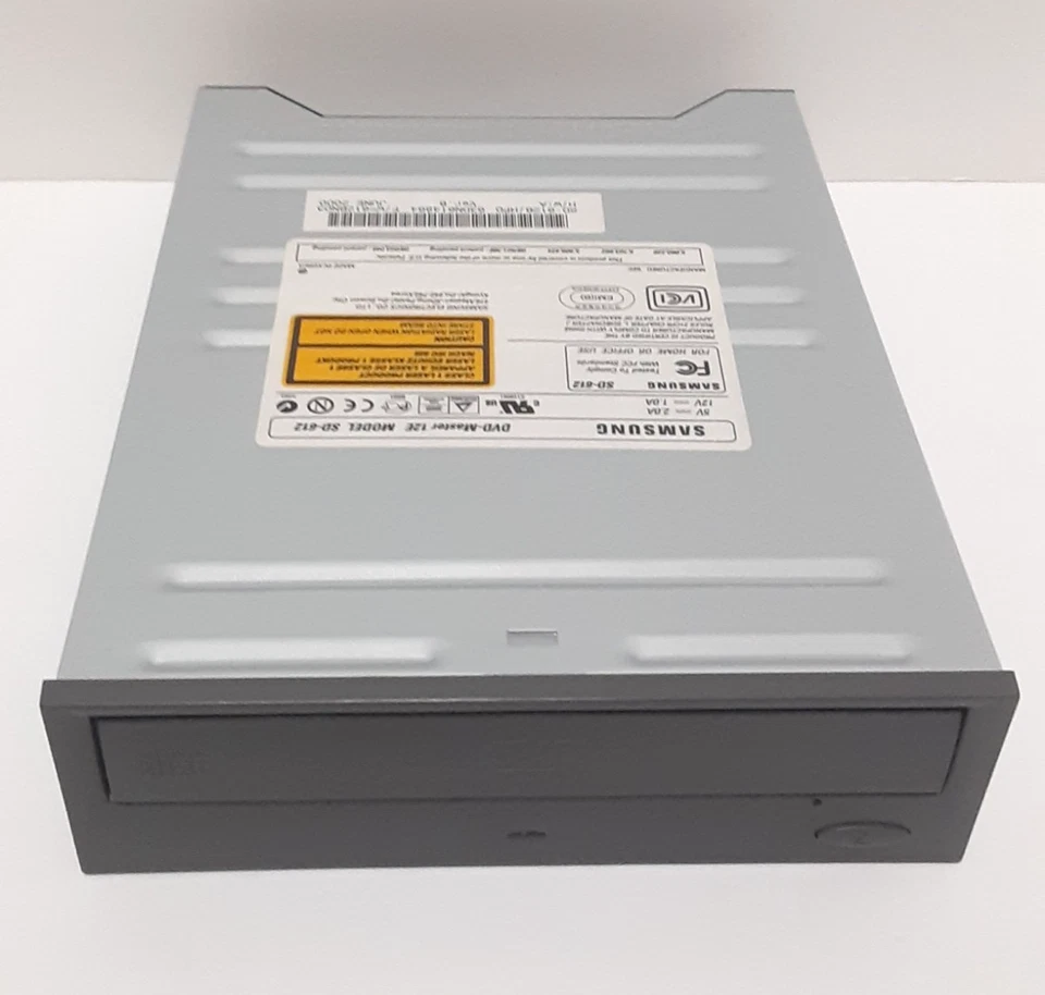 Unidad de CD gris SAMSUNG DVD-Master 12E SD-612 junio 2000 CAJA ABIERTA Foto 3 de 4