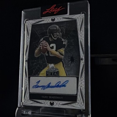 2023 LEAF METAL TERRY BRADSHAW AUTOGRAPH 1/2 HA-TB1