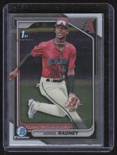 2024 Bowman Chrome Adriel Radney Arizona Diamondbacks #BCP-191