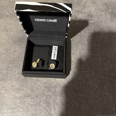 Roberto Cavalli Ohrstecker Neu -Original mit Karton