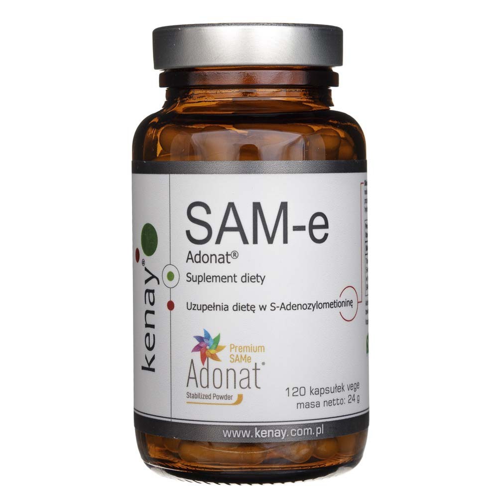 SAM-e S-Adenosyl-L-Methionine réduit la fatigue nerveuse et les raideurs 120 capsules