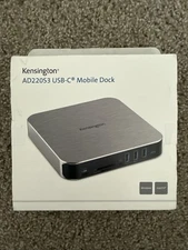 Kensington AD220S3 USB-C Mobile Dock for Any MacBook M1/M2/M3/M4 K31343WW - NEW