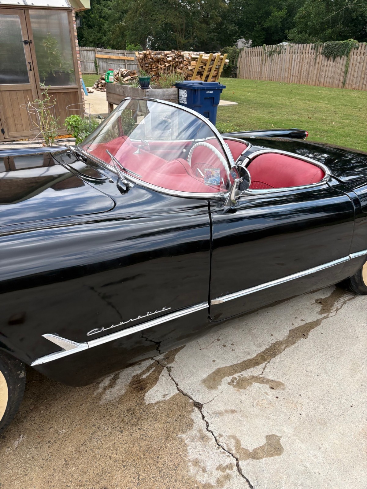 1954 Black Chevrolet Corvette   | C1 Corvette Photo 8