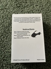 Shoe Crease Protector 2 Pairs 1 Blk 1 Wht Preventa Crease. Open Box Never Used