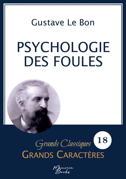 Psychologie Des Foules En Grands CaractèRes Police Arial 18 Facile à Lire Bon-image