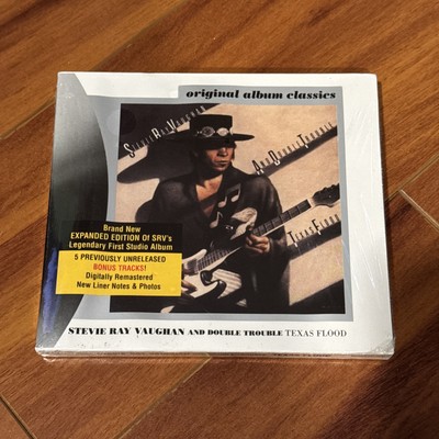 Stevie Ray Vaughan & Double Trouble TEXAS FLOOD CD REMASTERED BRAND NEW SEALED!!