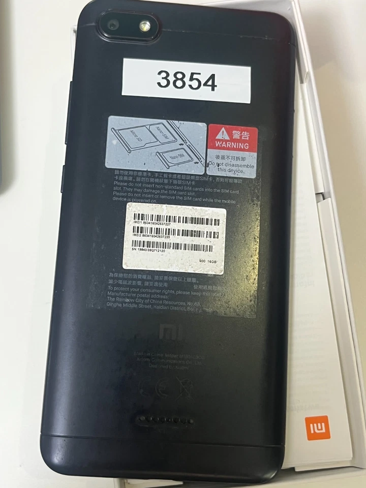 Redmi 6A 16GB/2GB RAM Black - Immagine 2 di 3