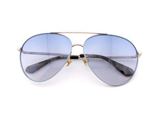 Kate Spade Sunglasses, Carolane/F/S KY2DG Silver/Light Blue, 61-13-140, Metal