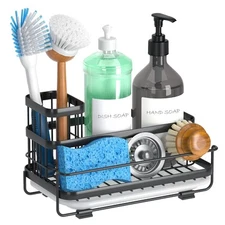 Trendy Sink Caddy Kitchen Sink Organizer Sponge Holder For Kitchen Sink With Dra