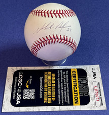 Placido Polanco Signed OML Ball Baseball Detroit Tigers JSA COA CH76973