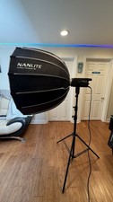 Mint Nanlite FS-150 AC LED Monolight with Rapid 90 Parabolic Softbox Bundle