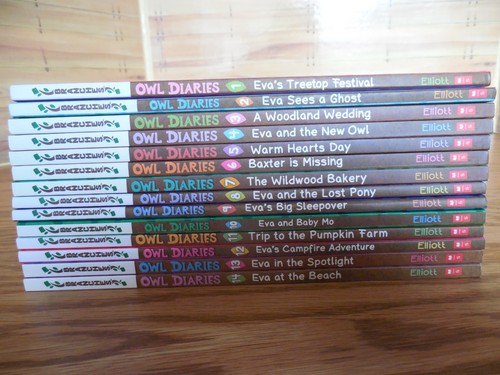 EUC Lot of 14 Scholastic "Owl Diaries" (#1-14) Children's Books - Picture 2 of 4