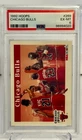 MICHAEL JORDAN 1992-93 NBA HOOPS #269 - CHICAGO BULLS  TEAM CARD. PSA 6 EX-MT