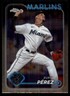 Eury Pérez 2024 Topps Chrome #6 Marlins MLB READ FREE SHIPPING AutographDen