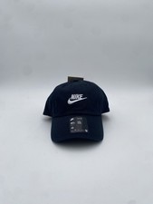 Nike Hat Club Cap Strapback M / L Black White Futura Unstructrured Adult Unisex