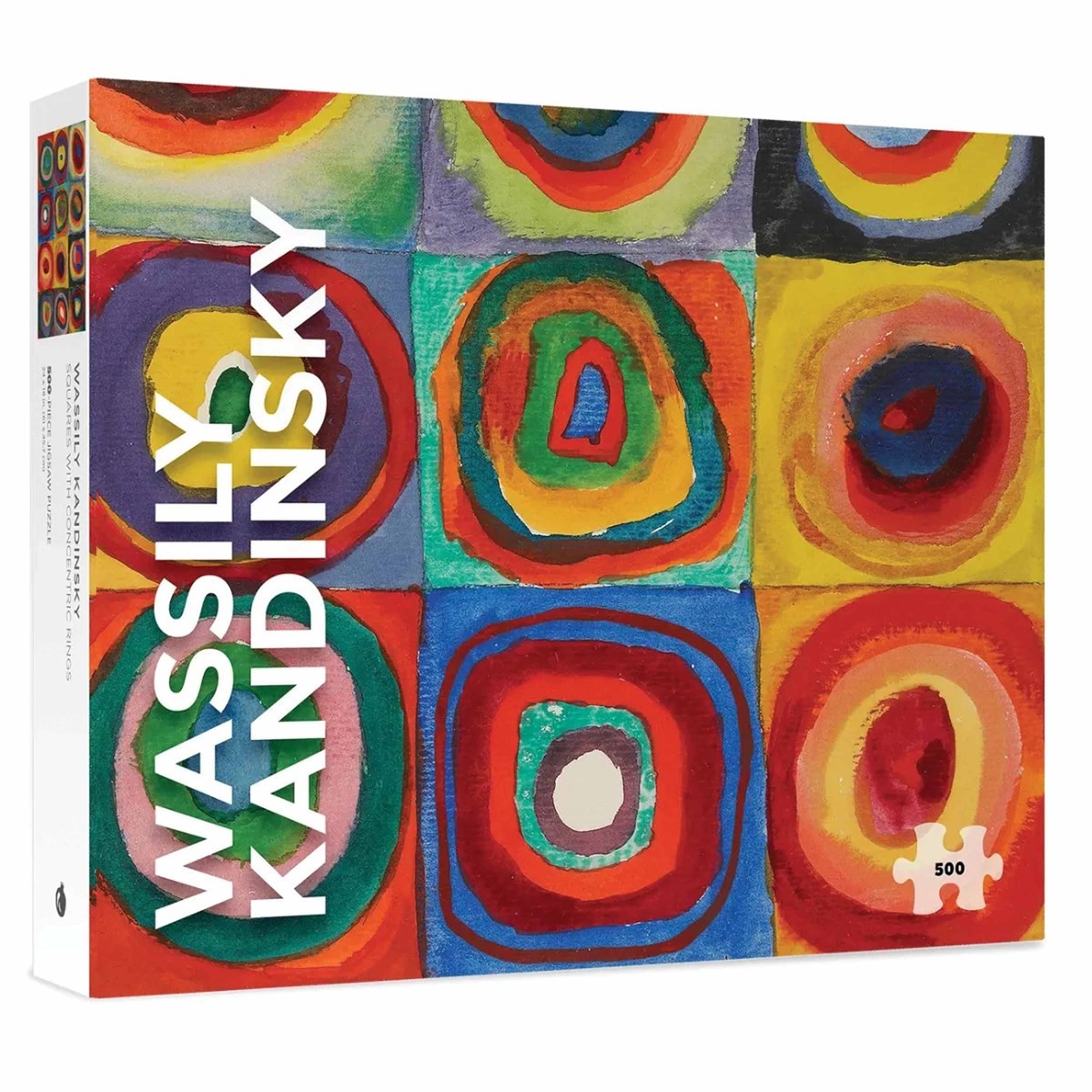 Kandinsky, Wassily Squares With Concentric Circles 500 Piece Jigsaw, Gift