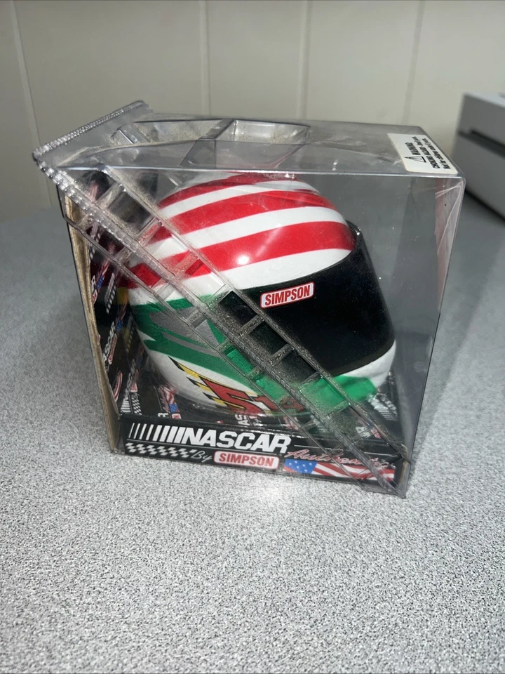 Casco réplica oficial Simpson 1997 Nascar Terry Labonte escala .33 Corn Flakes Foto 4 de 4