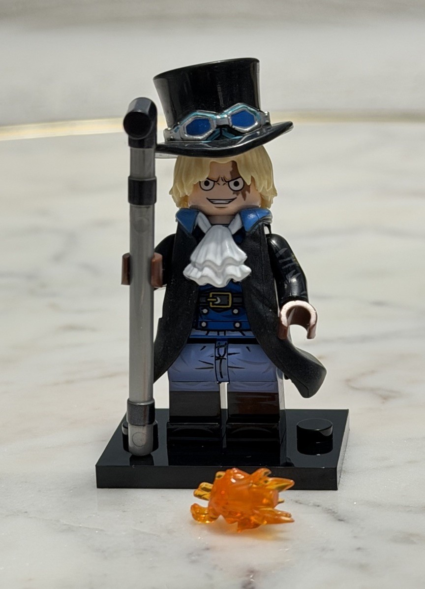 サボ様オーダー Lego One Piece Sabo Custom Printed Minifigure Anime | eBay