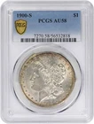 1900-S Morgan Silver Dollar AU58 PCGS
