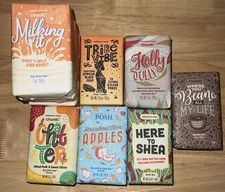 Perfectly Posh 9 Assorted New Chunk Big Bath Soap Bars