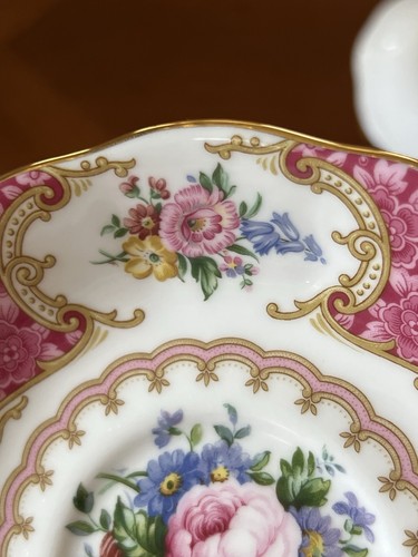 Royal Albert’s Lady Carlyle Teacup & Saucer Set of 4 - Picture 18 of 24