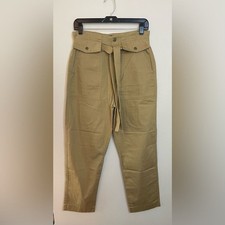 Banana Republic Women  s Refined Utility Tie Waist Pant Size 6. NWT