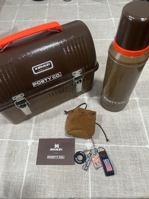 The Post Malone x Stanley Legendary Classic Bottle and Lunch Box