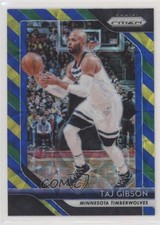 2018-19 Panini Prizm Choice Blue Yellow & Green Prizm Taj Gibson #97 z6b
