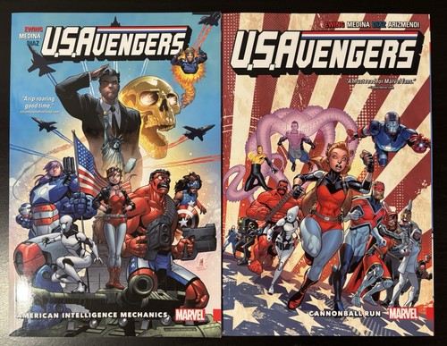 U.S.Avengers: American Intelligence Mechanics Vol 1 & Cannonball Run Vol 2 New