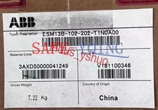 ONE NEW ABB SERVO MOTOR ESM13B-102-202-T1N0A00
