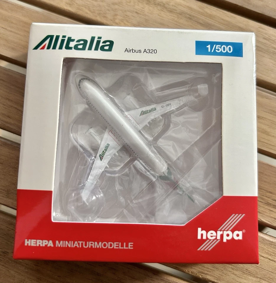 HERPA WINGS 1:500 AIRBUS A320 ALITALIA - Immagine 3 di 4