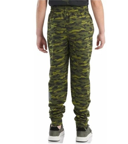Carhartt Size Large (14-16) Dark Camo Green And Black Sweatpants NEW - Picture 2 of 5