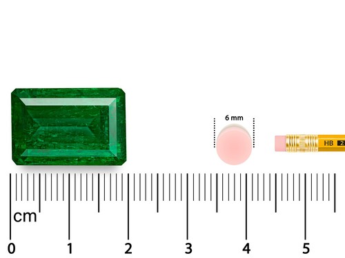 GRS Certified COLOMBIAN Emerald 18.34 Ct. Natural Untreated MUSEUM GRADE Large - Picture 6 of 8