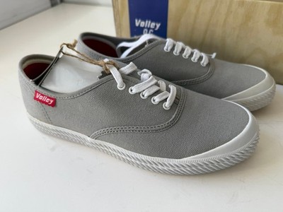 Volley OC Vintage Tennisschuhe / Sneaker Leinen Turnschuhe 60er - neu grau 38/39