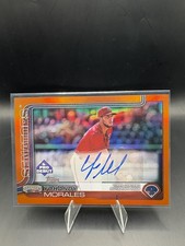 2025 Topps Pro Debut #PD-158 Yohandy Morales Base Autographs Orange #/25