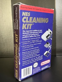 1989 - Nintendo - Vintage - OEM - NES Cleaning Kit *CIB* SHIPS BOXED! 📦😊