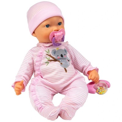 Baby Expressions Puppe realistisch Neugeborenes echtes Leben sprechendes Spielzeug Efeu & Lilie 42 cm UK