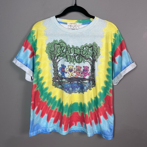 Alice + Olivia | "Wayne" Tie-Dye front knot Tee Shirt | Grateful dead | Small - Picture 2 of 13