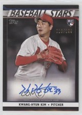 2020 Topps Baseball Stars Series 2 Black 18/199 Kwang-Hyun Kim #BSA-KK Auto 0t2