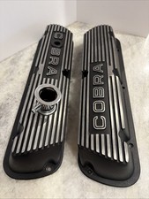 Vintage Ford V8 COBRA Valve Covers 289 302 351W Mustang FOX GT 5.0 EFI SBF