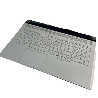 Original Dell Alienware M17 R3 Handauflage, Tastatur, Trackpad 02Y8GG. Kabel fehlt