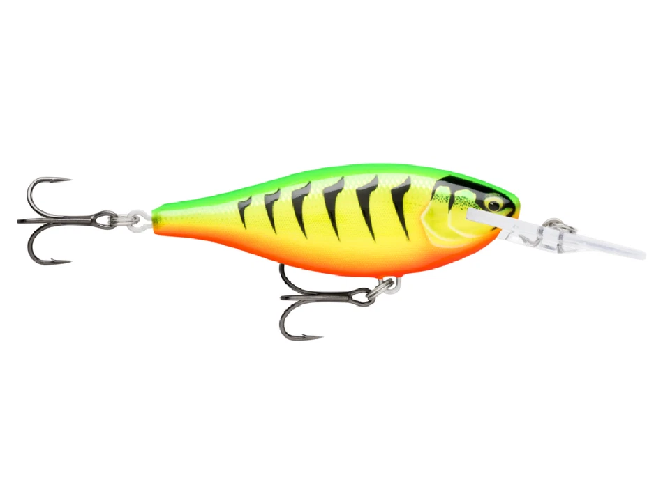 WOBBLER RAPALA SHAD RAP ELITE 5,5cm/7g F - Gilded Fire Tiger (SRE55 GDFT) - Bild 1 von 1