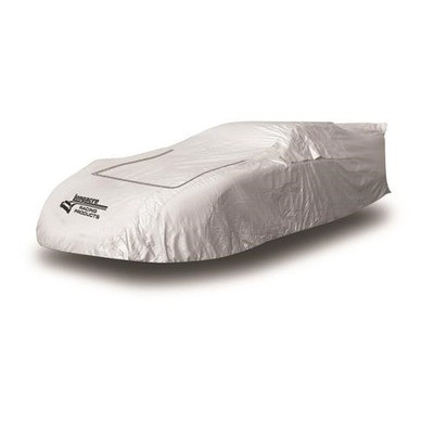 Longacre 52-11152, One Silver Polyester Dirt Late Model Car Covr Performance Par