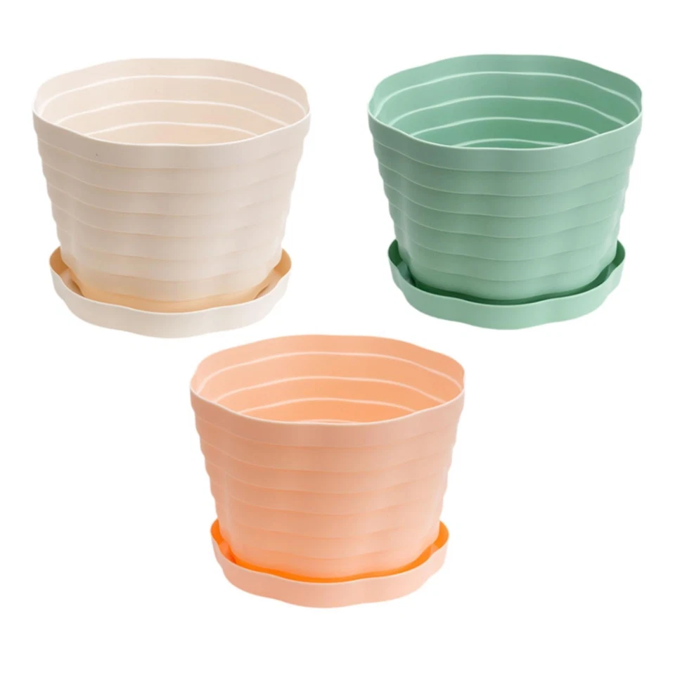 Pot de Fleur Jardin Tabletop Plastique Polypropylène Stable pour Organisation - Photo 1/1