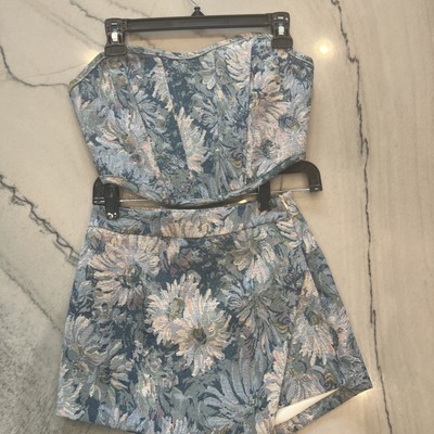 Altar d State Matching Crop Top And Skort Size XS 