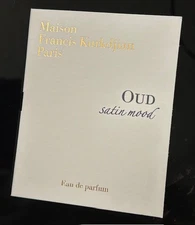 Authentic Maison Francis Kurkdjian OUD Satin Mood Eau de Parfum  EDP Sample 2ml